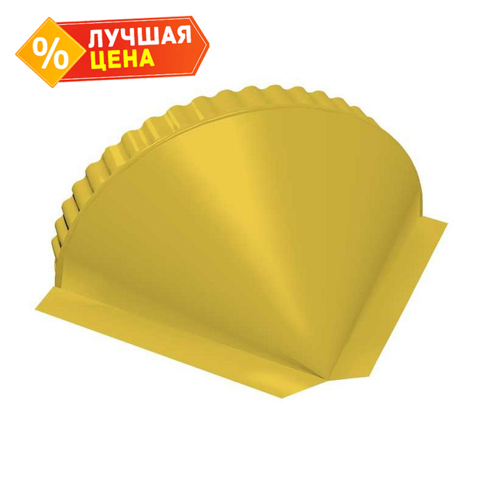 Заглушка конусная PE RAL 1018