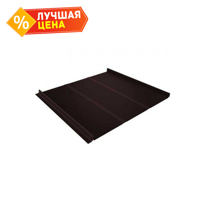 Фальцевая кровля Кликфальц Grand Line 0,5 Quarzit PRO Matt RAL 8017