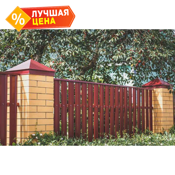 Штакетник М-образный А Grand Line 0,45 Print Elite Sand Stone Sand Stone