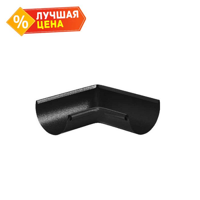 Угол желоба внутренний, 100/150, Чёрный изумруд матовый (RR33)