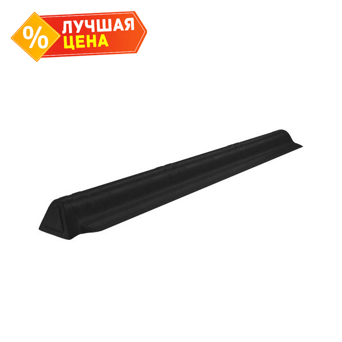 Торцевой элемент конька Ондувилла черный 1060х180