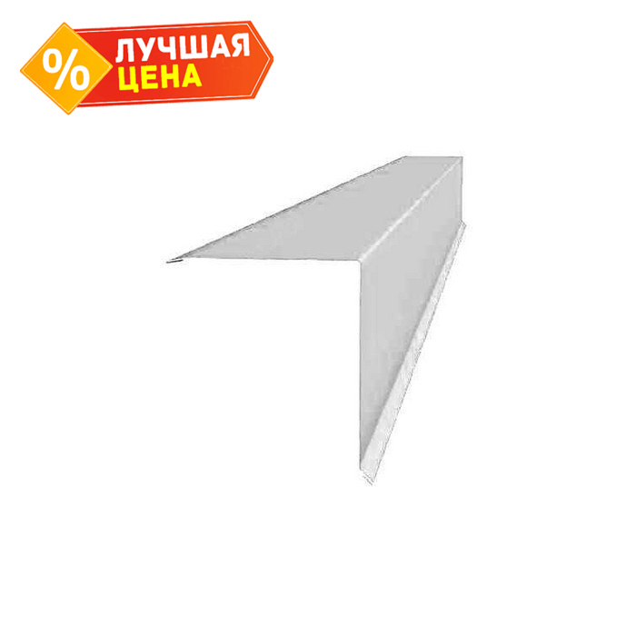 Планка конька односкатной кровли Grand Line 180x160 0,55 Zn