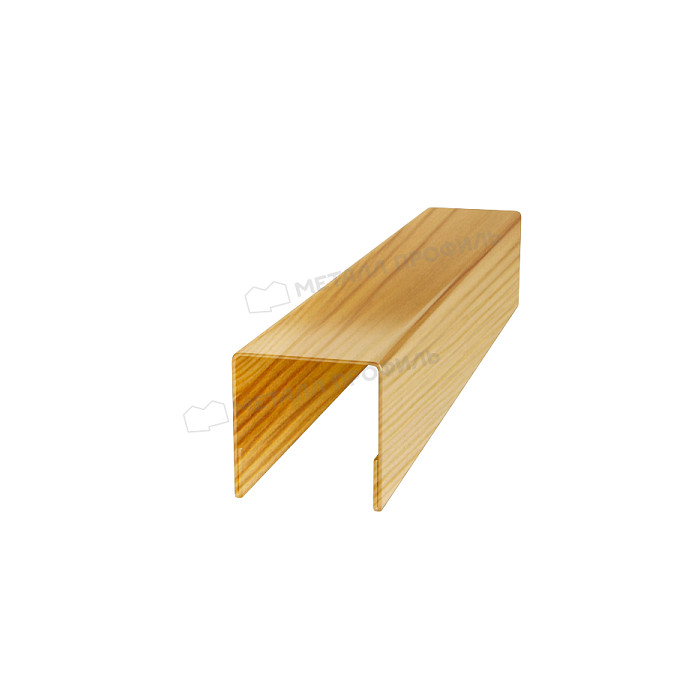 Планка П-образная 23х22х2000 (ECOSTEEL_MA-01-Сосна-0.5)