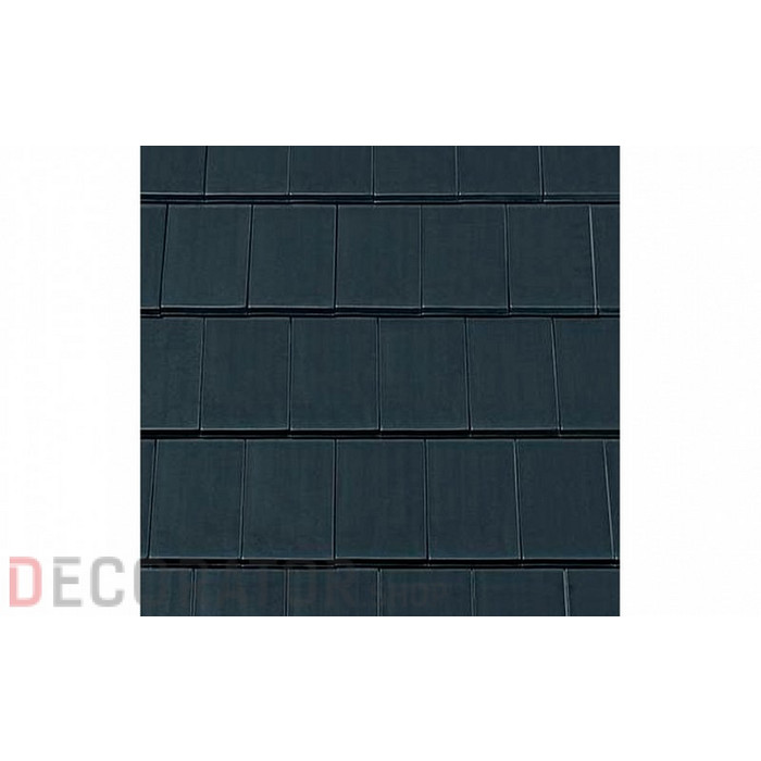 Керамическая черепица рядовая CREATON Domino Finesse сланцевый глазурь