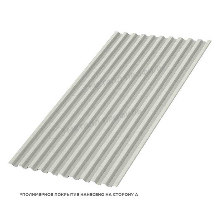 Профлист Металл-Профиль С-21 Полиэстер 0.7 мм RAL 9002 Серо-белый