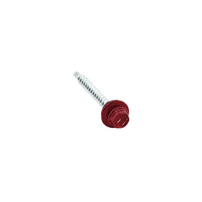 Саморезы 4,8х50 RAL 3003 (100 шт) (Даксмер) - фото №1