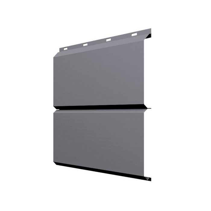 Софит ЭкоБрус без перфорации 0,345 Grand Line 0,45 Drap RAL7004 сигнальный серый