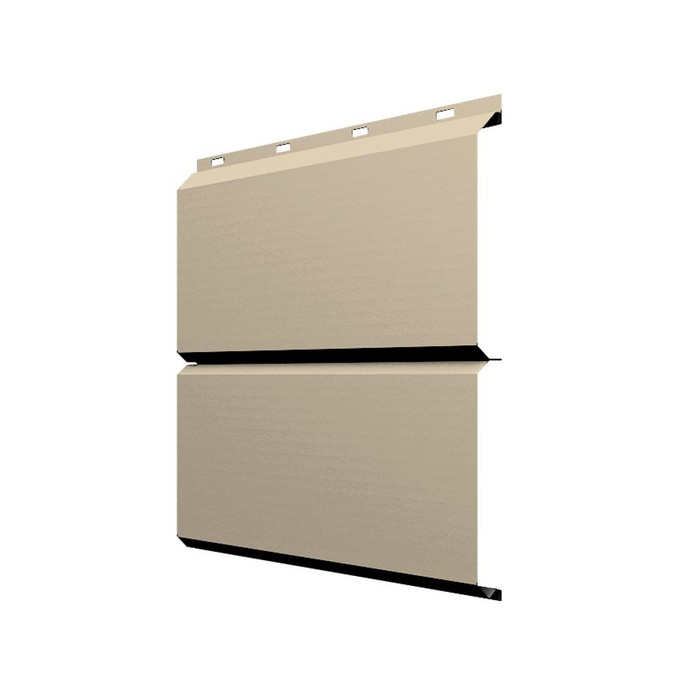 Софит ЭкоБрус без перфорации 0,345 Grand Line 0,45 PE RAL1015 светлая слоновая кость