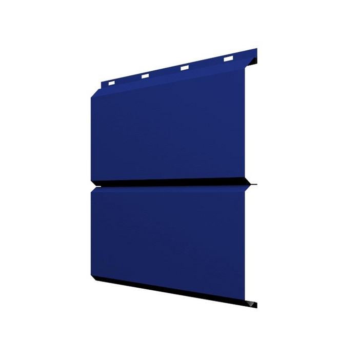 Софит ЭкоБрус без перфорации 0,345 Grand Line 0,45 PE RAL5002 ультрамариново-синий