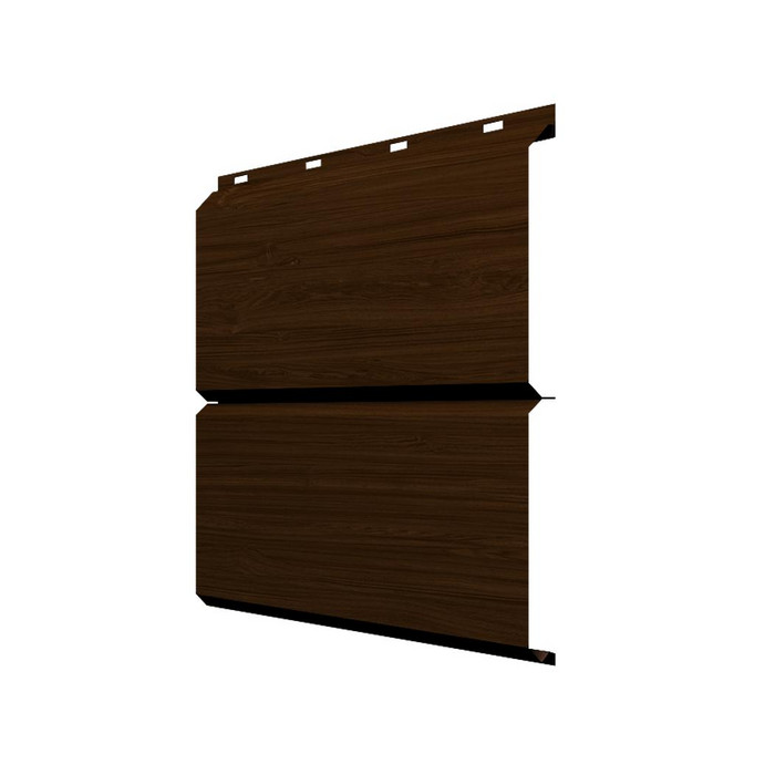 Софит ЭкоБрус без перфорации 0,345 Grand Line 0,45 Print Elite Choco Wood
