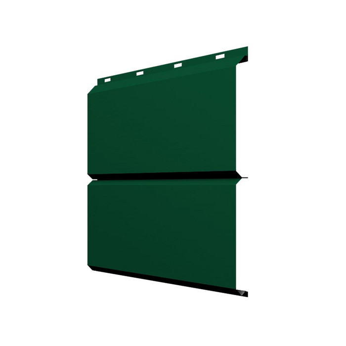 Софит ЭкоБрус без перфорации 0,345 Grand Line 0,5 Satin RAL6005 зеленый мох